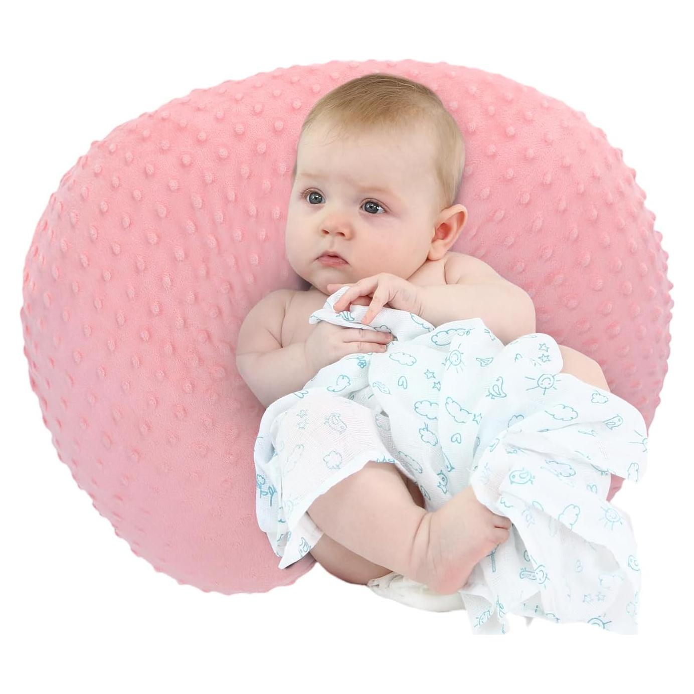 Cómoda de Lactancia LAT Rosa Ergonomica y Lavable a Máquina