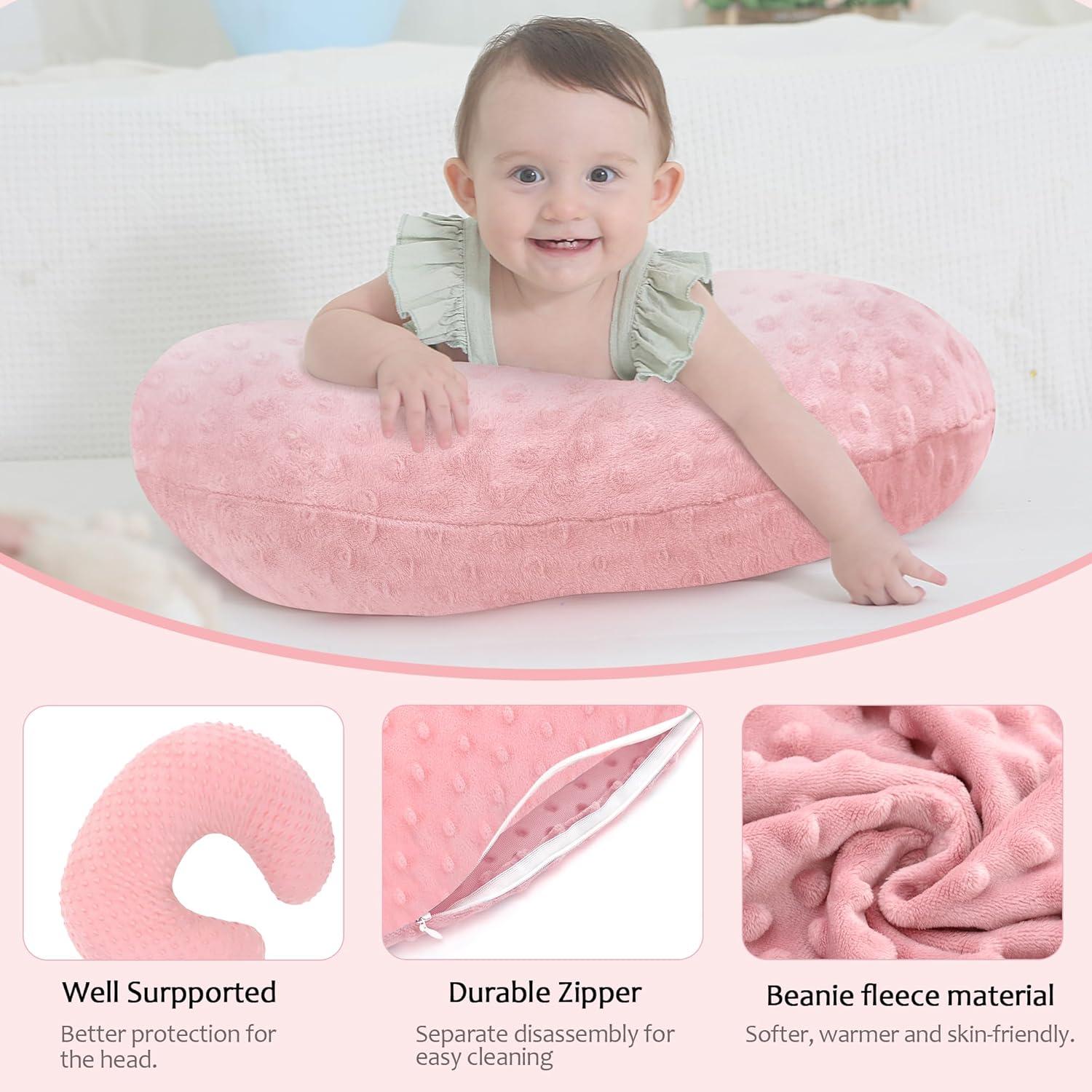 Cómoda de Lactancia LAT Rosa Ergonomica y Lavable a Máquina