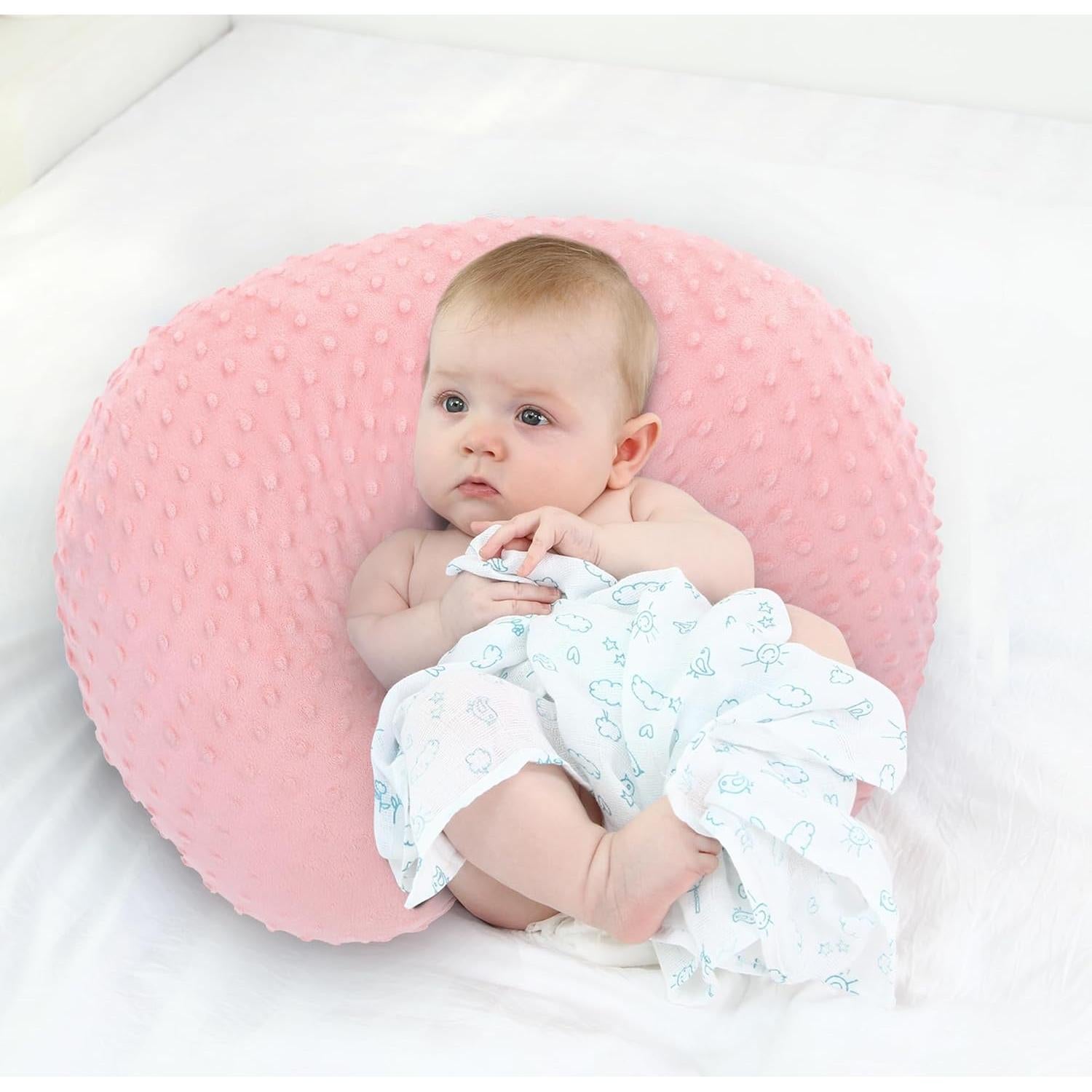 Cómoda de Lactancia LAT Rosa Ergonomica y Lavable a Máquina