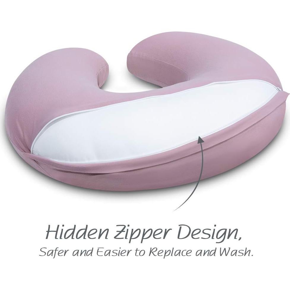 Almohada de Lactancia NiSleep con 2 Fundas Ajustables 56x45cm