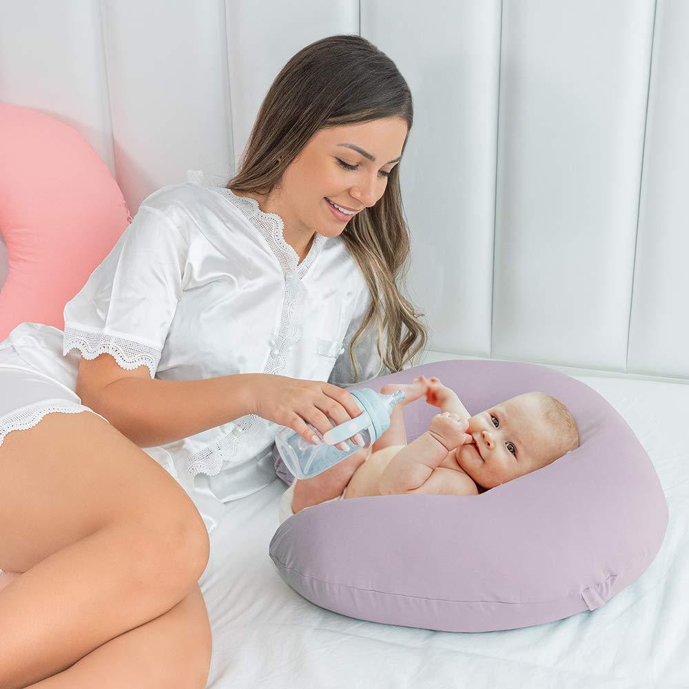 Almohada de Lactancia NiSleep con 2 Fundas Ajustables 56x45cm