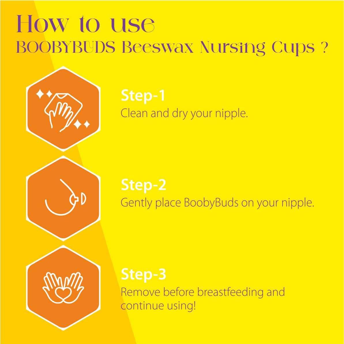 Escudos de Pezón de Cera de Abejas BoobyBuds - 40g