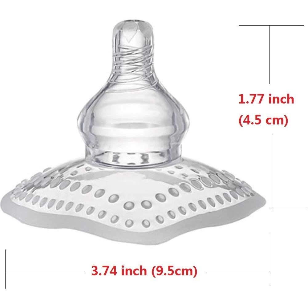 Escudo de Pezón Silicona Suave para Lactancia - 1 Paquete