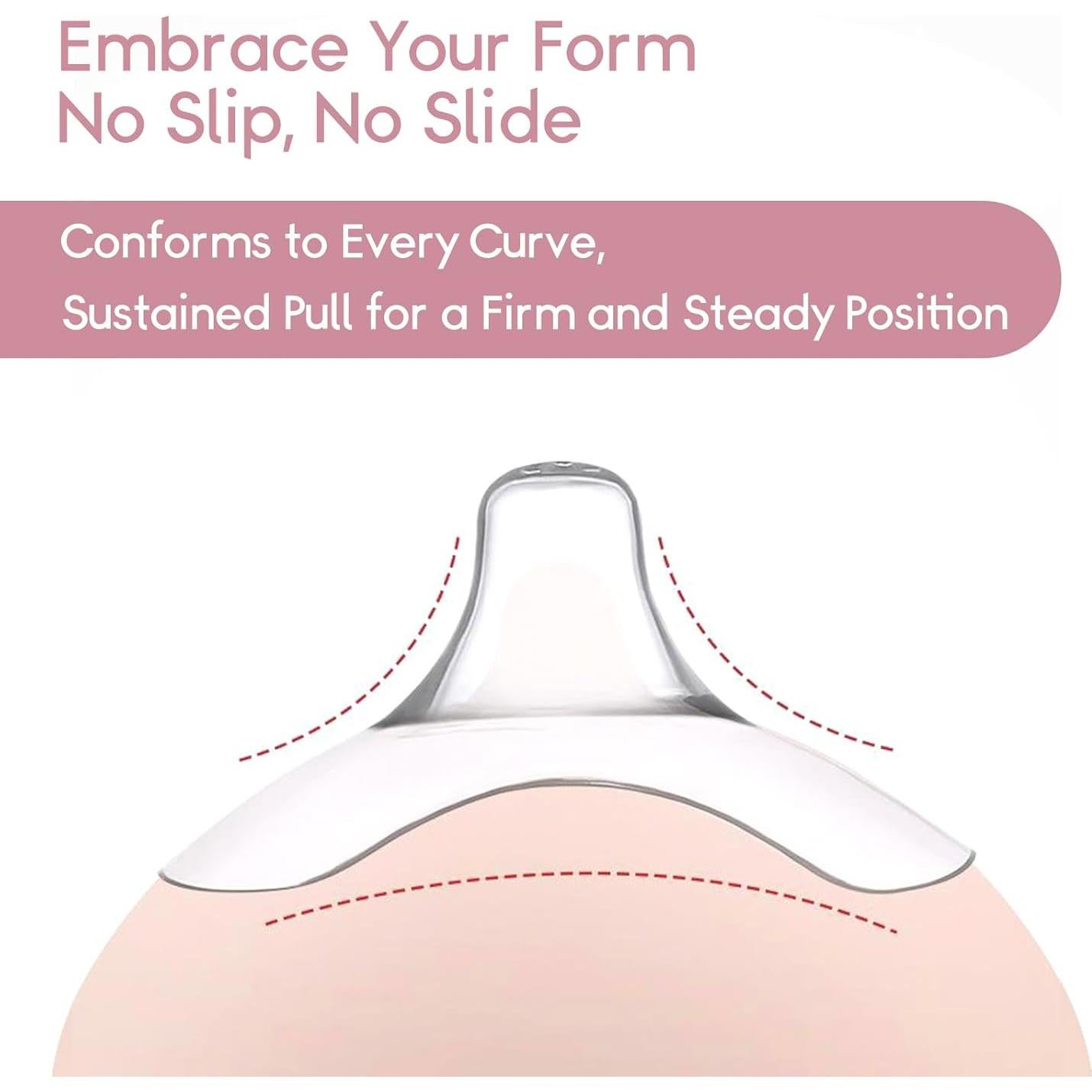 Protectores de Pezones LUXEMUM 20mm Silicona BPA Libre 2 Unidades