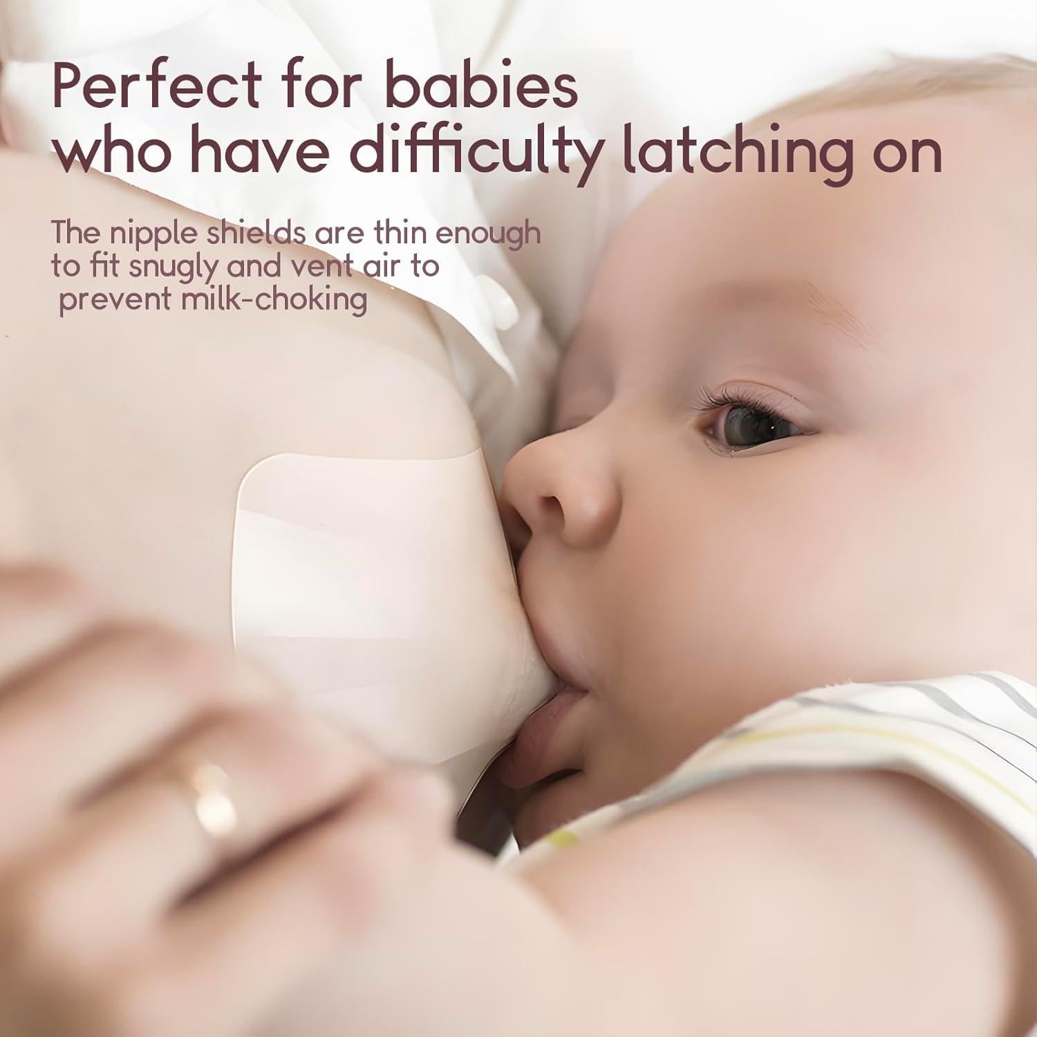 Protectores de Pezones LUXEMUM 20mm Silicona BPA Libre 2 Unidades