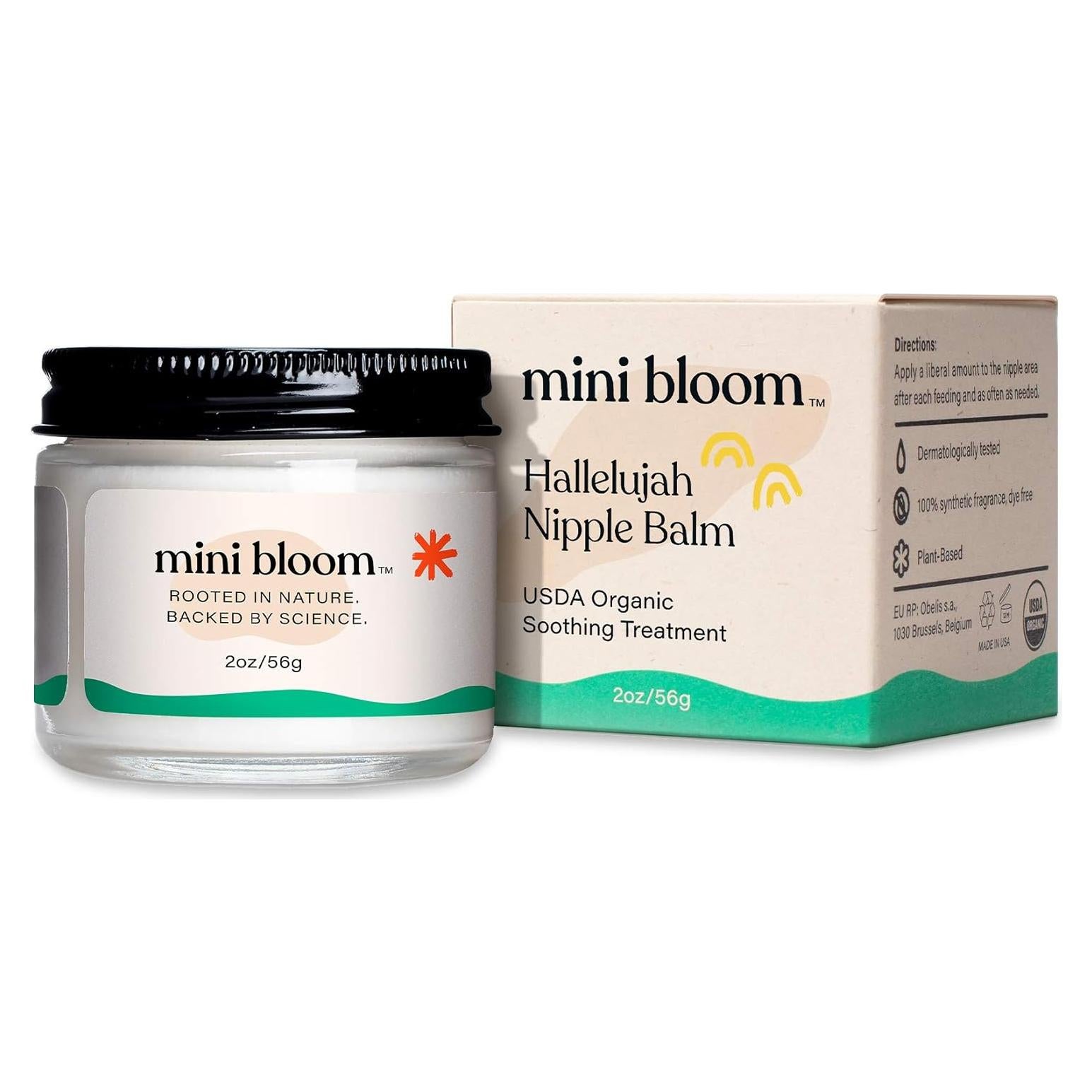 Bálsamo para Pezones Mini Bloom 56.7 g | Orgánico y Calmante