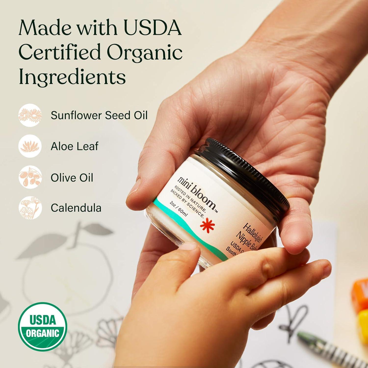 Bálsamo para Pezones Mini Bloom 56.7 g | Orgánico y Calmante