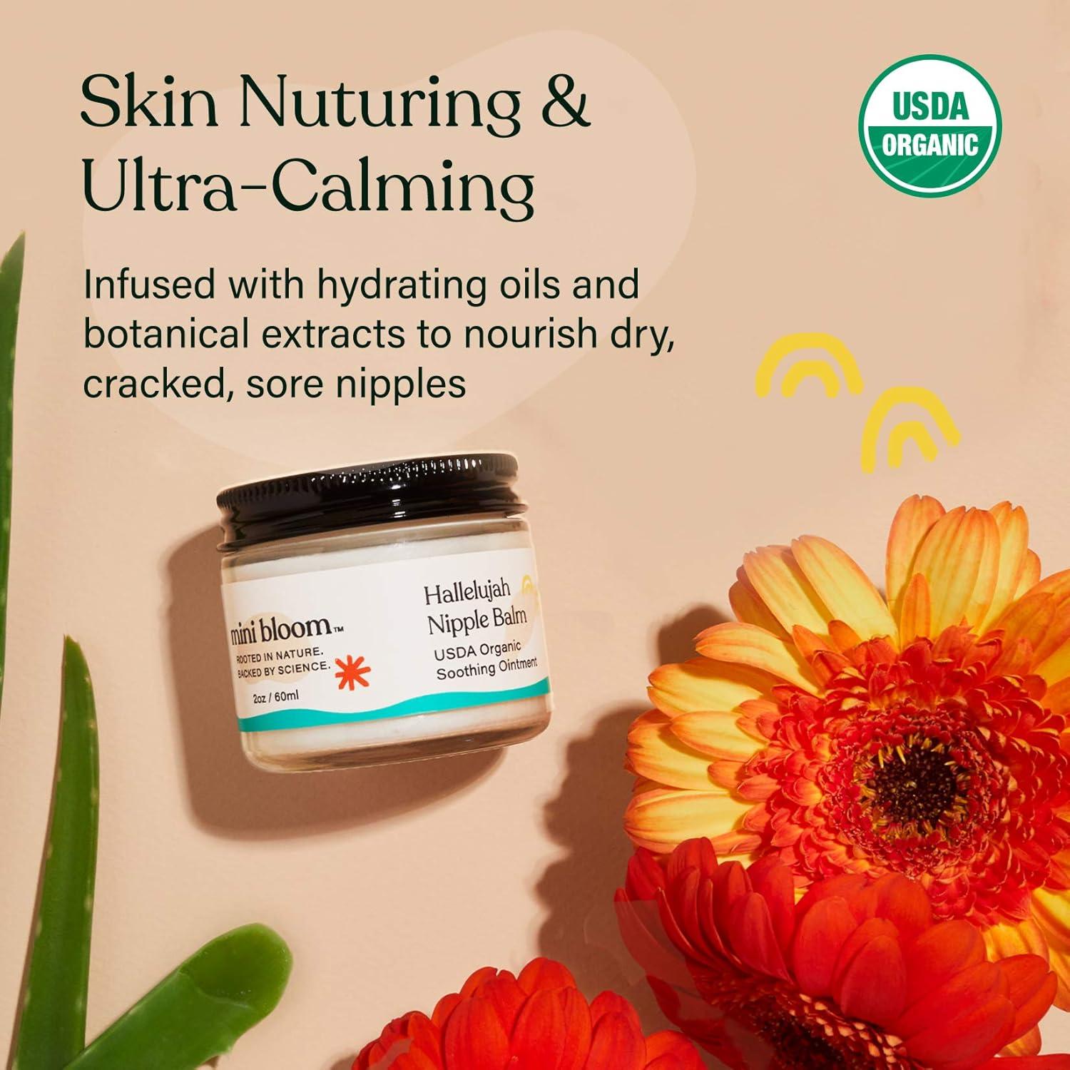 Bálsamo para Pezones Mini Bloom 56.7 g | Orgánico y Calmante