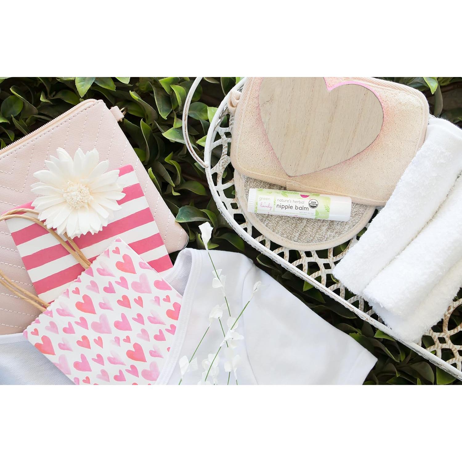 Bálsamo para Pezones Orgánico Green Lovely - Alivio Lactancia 2x14g