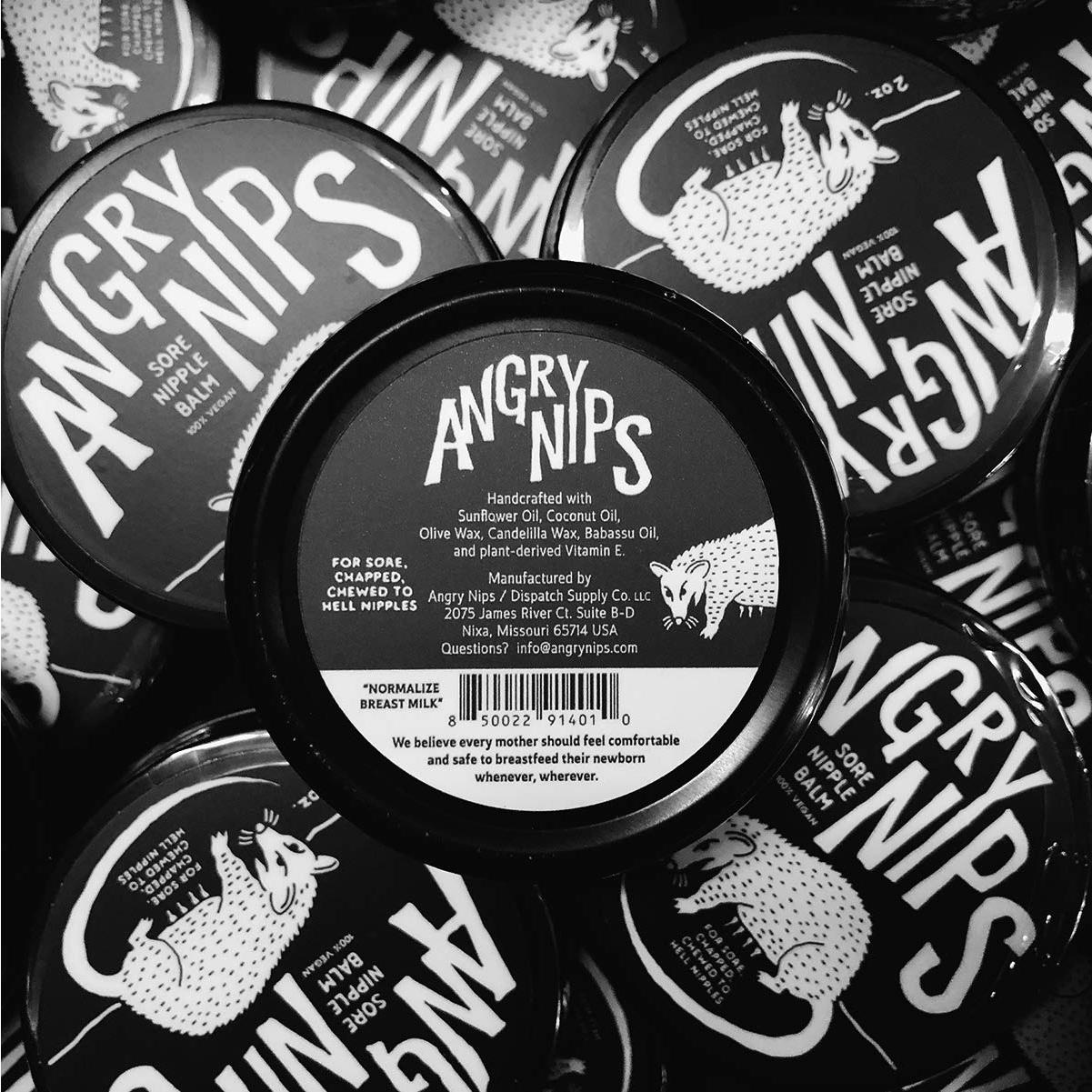 Bálsamo Vegano para Pezones Dañados Angry Nips 56.7g