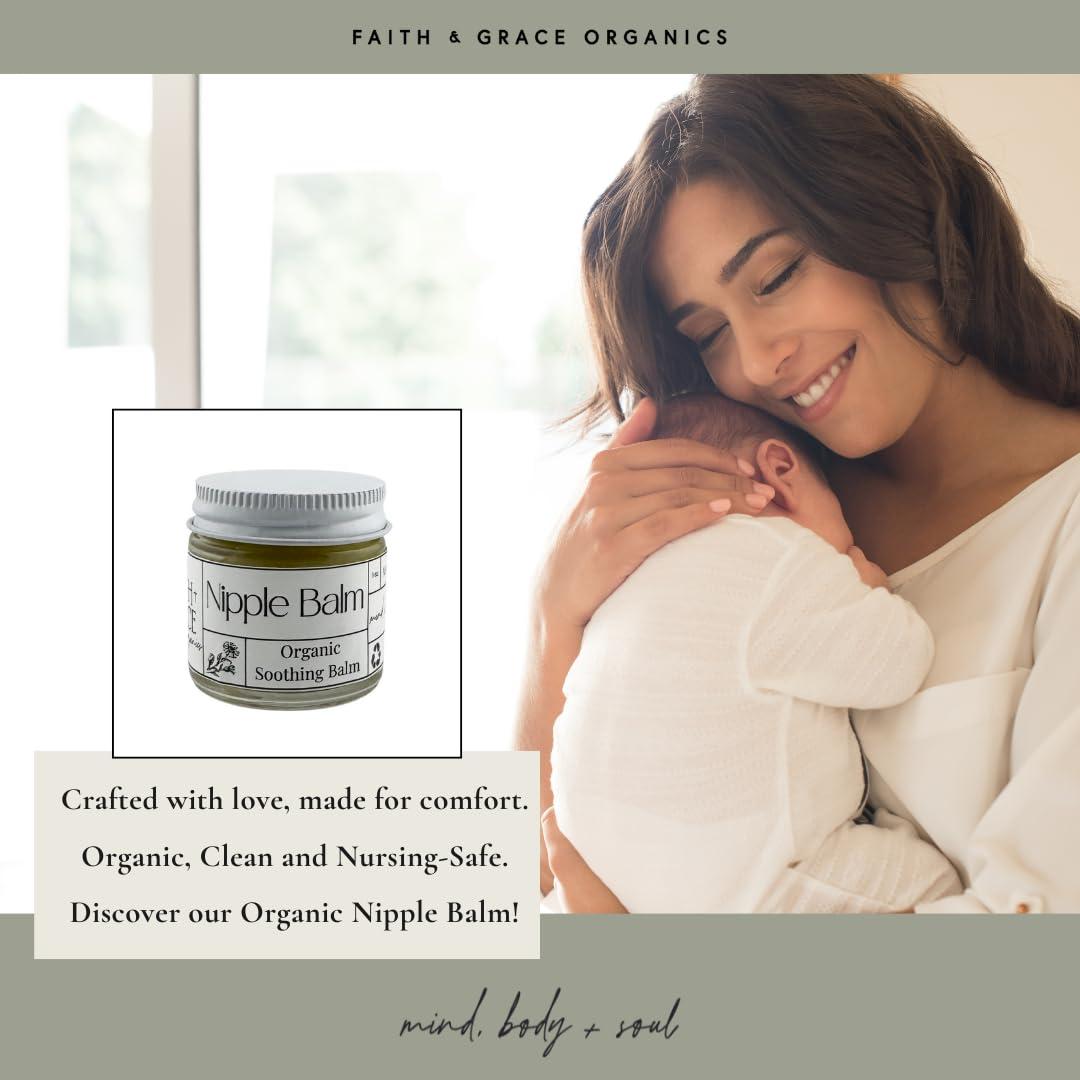 Bálsamo de Pezón Orgánico Faith & Grace 28g - Calma y Hidrata