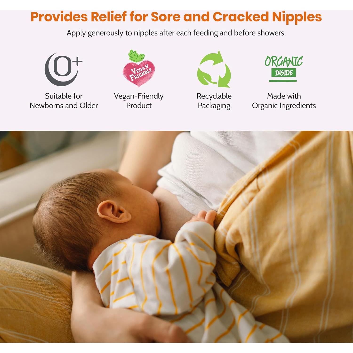 Ungüento de Lactancia Mommy Care 40 ml - Hipoalergénico Orgánico