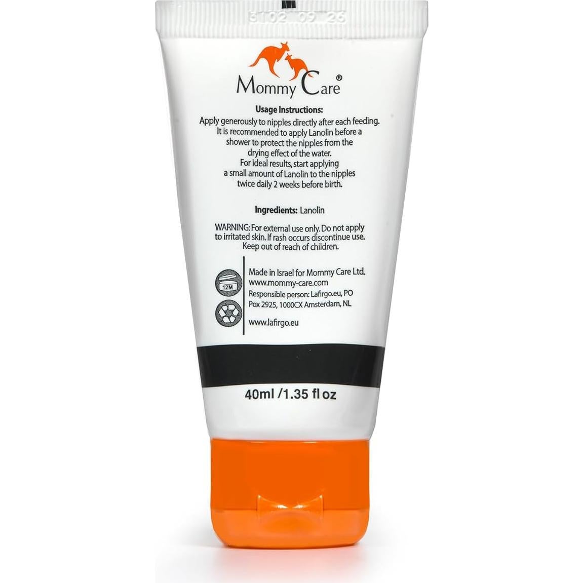 Ungüento de Lactancia Mommy Care 40 ml - Hipoalergénico Orgánico