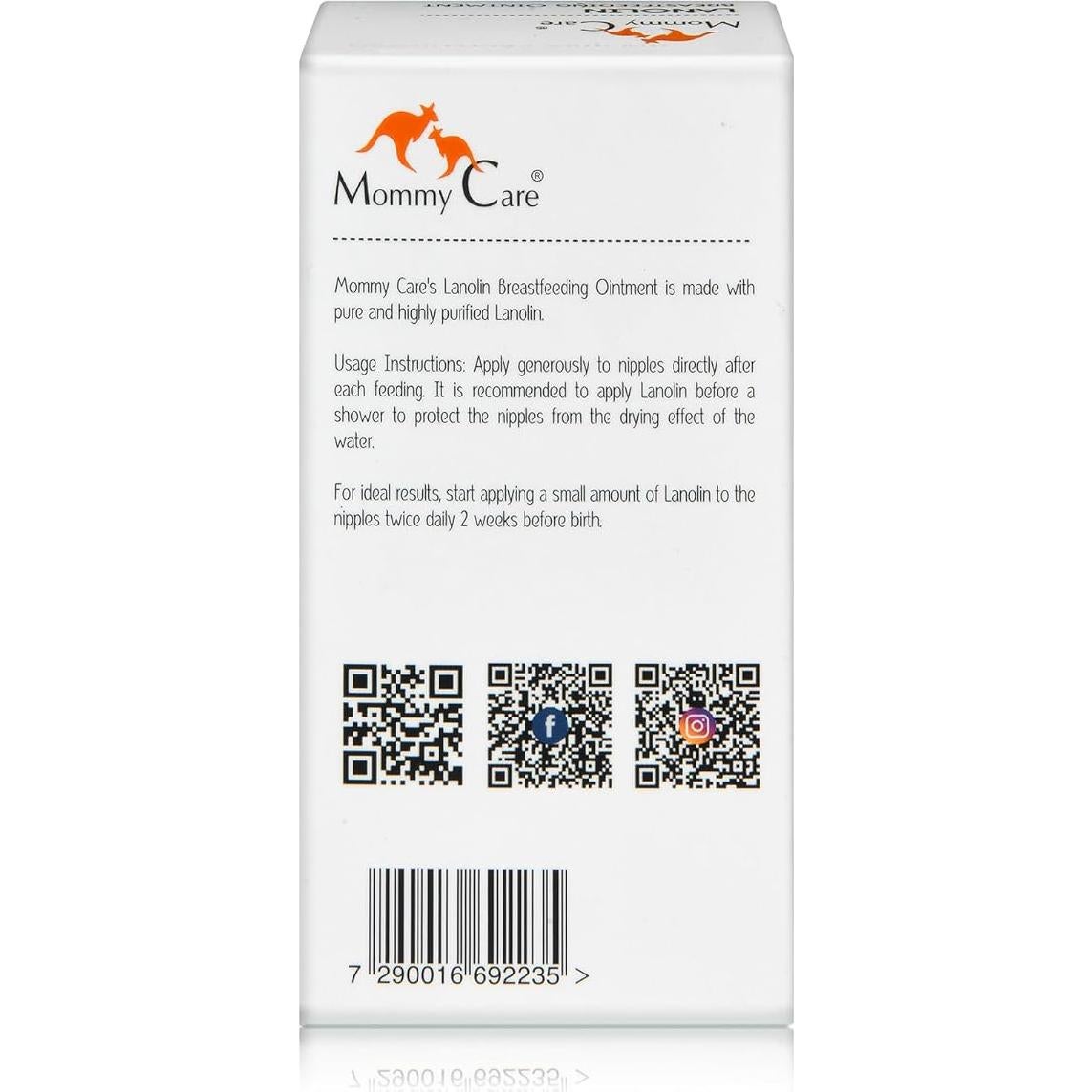 Ungüento de Lactancia Mommy Care 40 ml - Hipoalergénico Orgánico