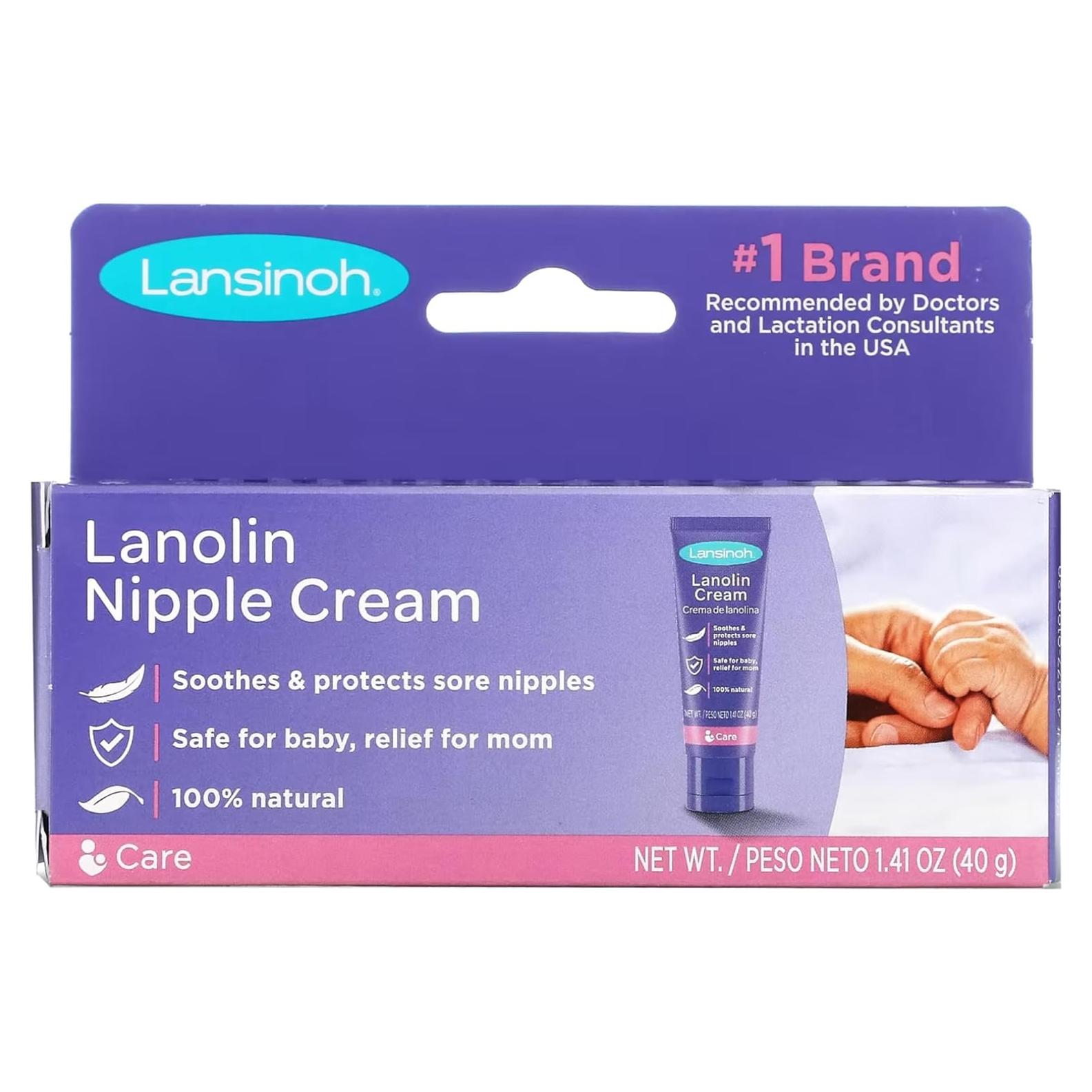 Crema Lanolina Lansinoh para Lactancia 3x40g - Hidratante