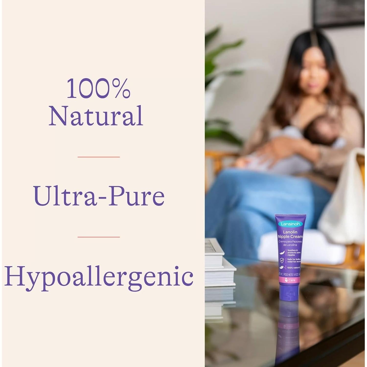 Crema Lanolina Lansinoh para Lactancia 3x40g - Hidratante