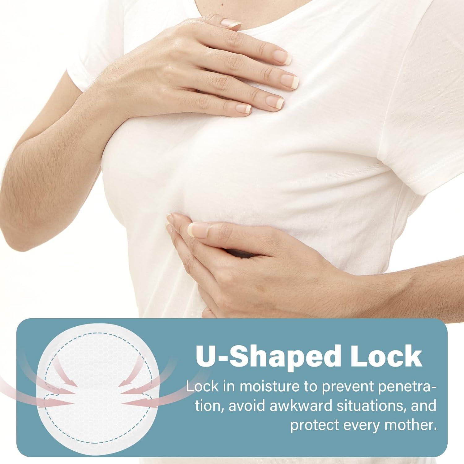 Compresas Desechables para Lactancia 120 Unidades Absorbentes