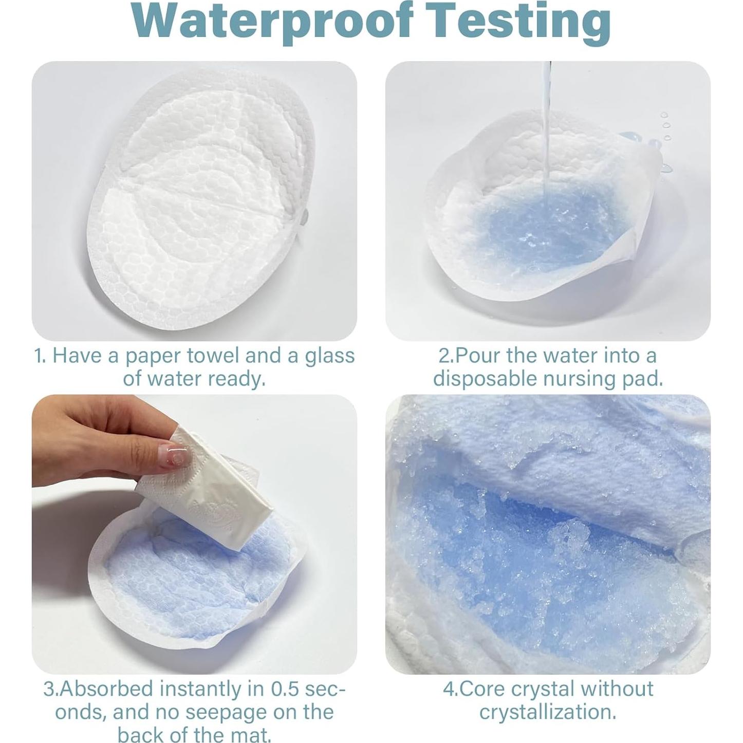 Compresas Desechables para Lactancia 120 Unidades Absorbentes