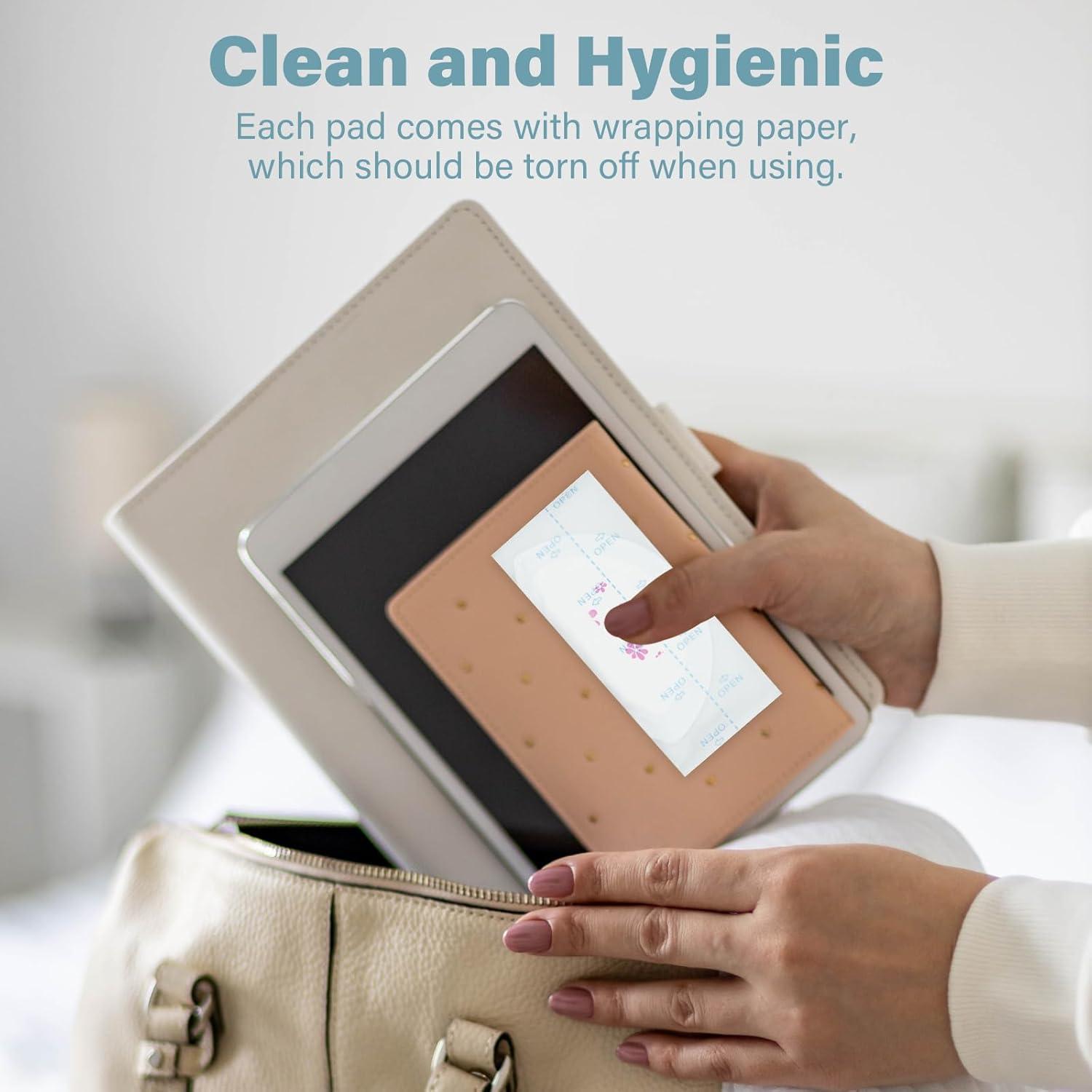 Compresas Desechables para Lactancia 120 Unidades Absorbentes