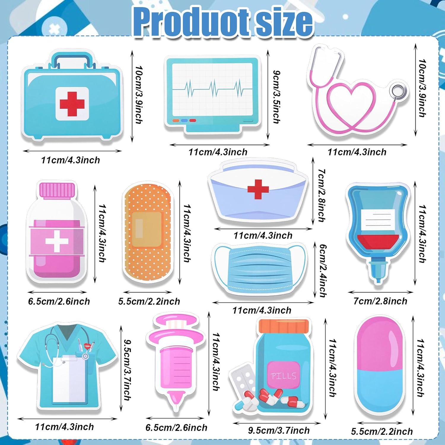 Bloc de Notas Adhesivos Temáticos para Enfermeras Qianyu - 240 Hojas