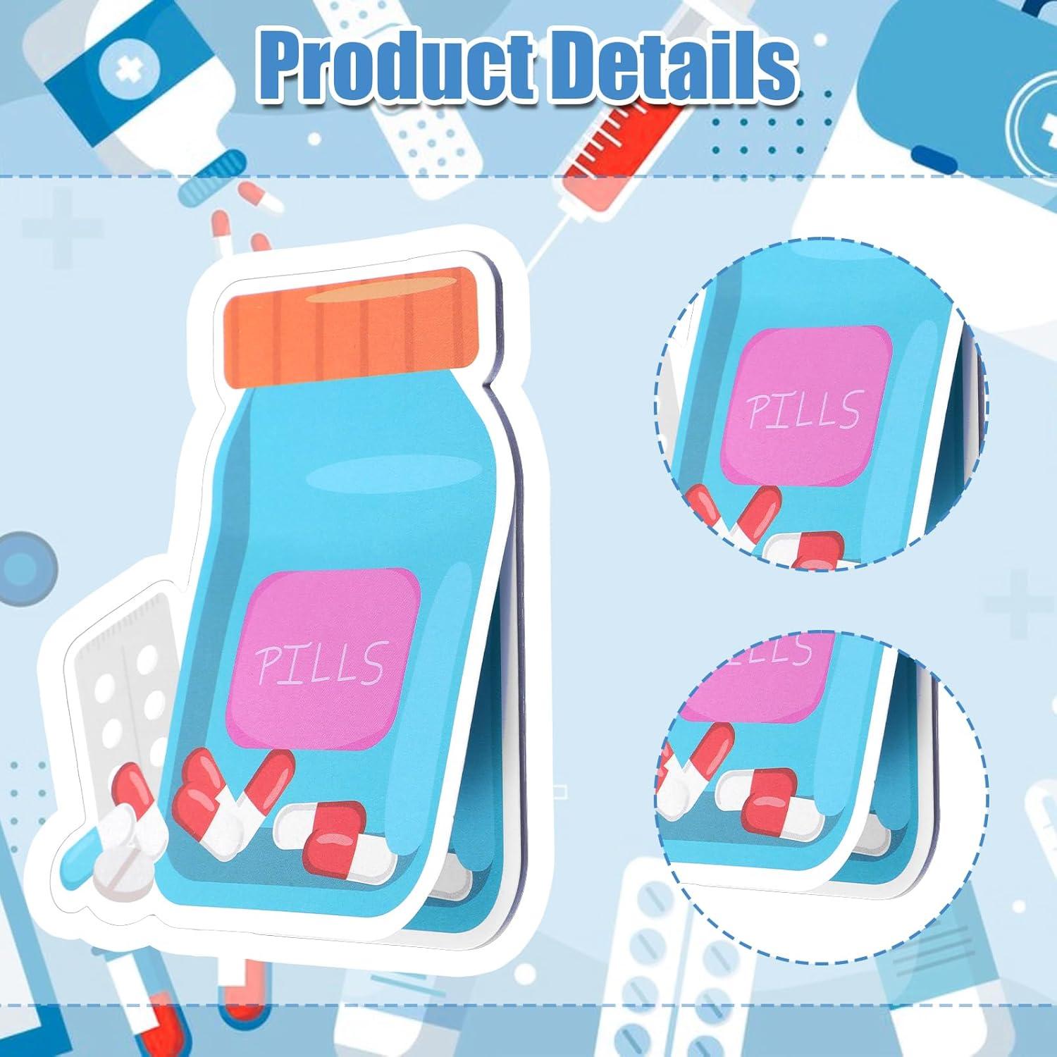 Bloc de Notas Adhesivos Temáticos para Enfermeras Qianyu - 240 Hojas