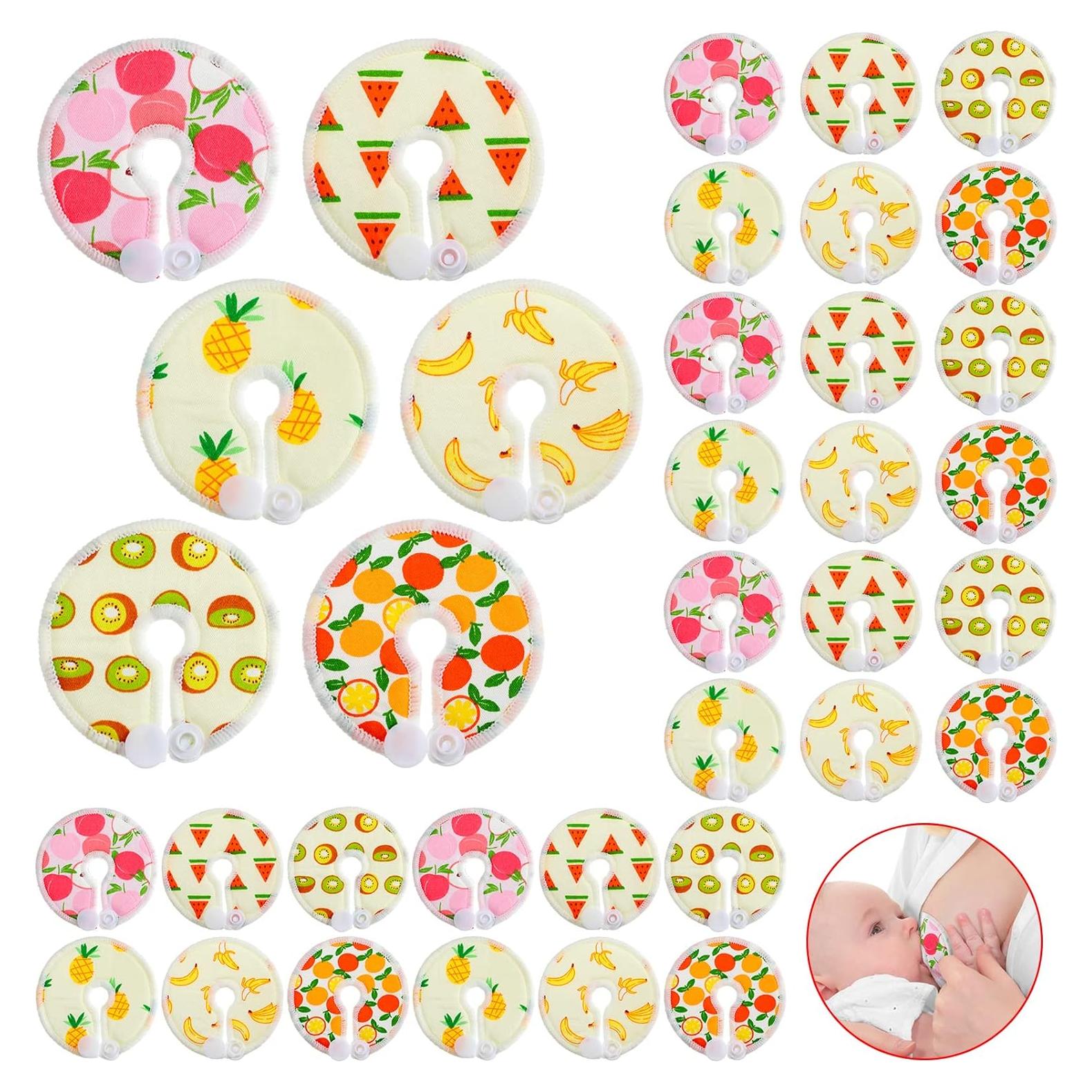 36 Almohadillas de Tubo de Alimentación Algodón Suave 7.5 cm