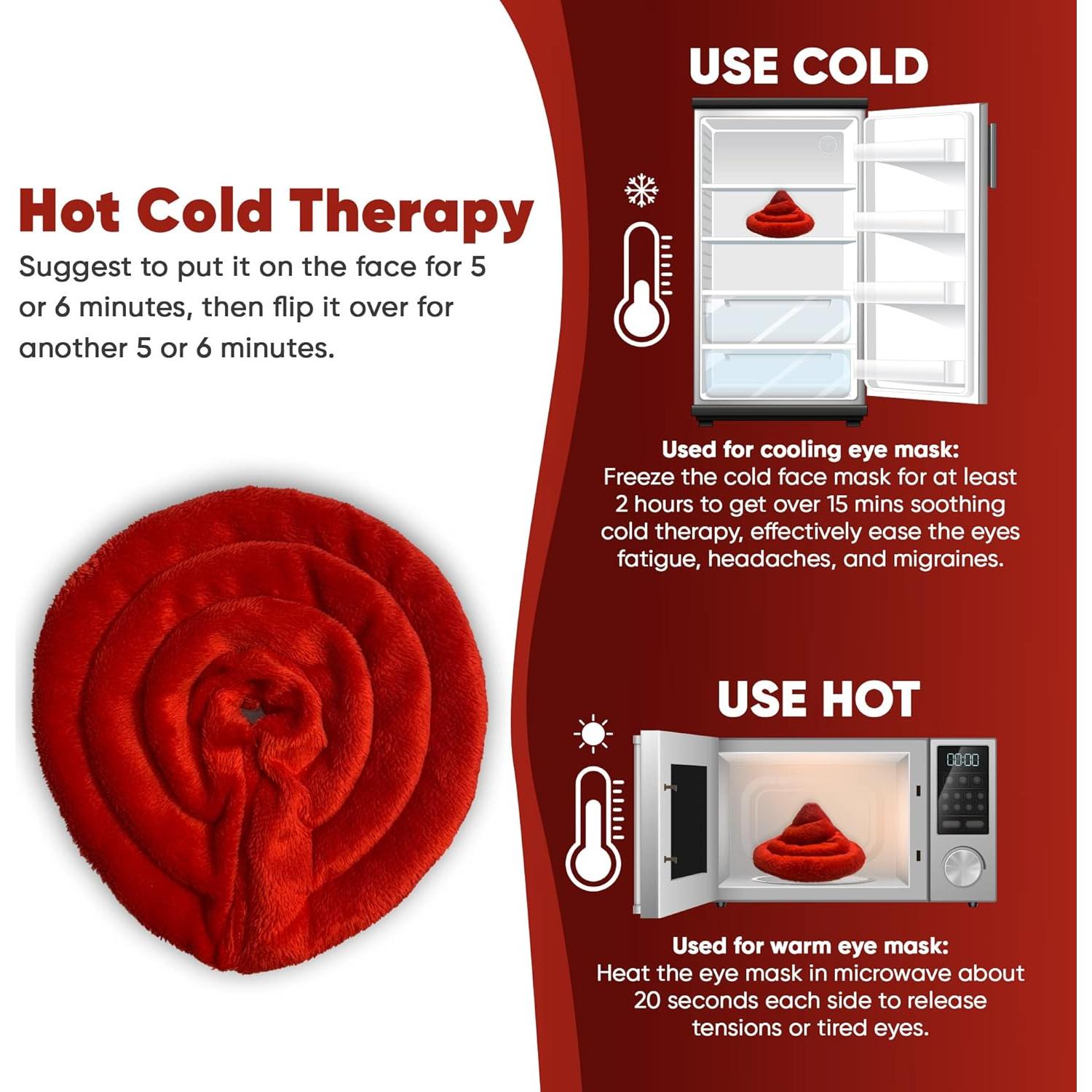 Almohadillas de Calor Reutilizables Actinium 18 cm para Lactancia