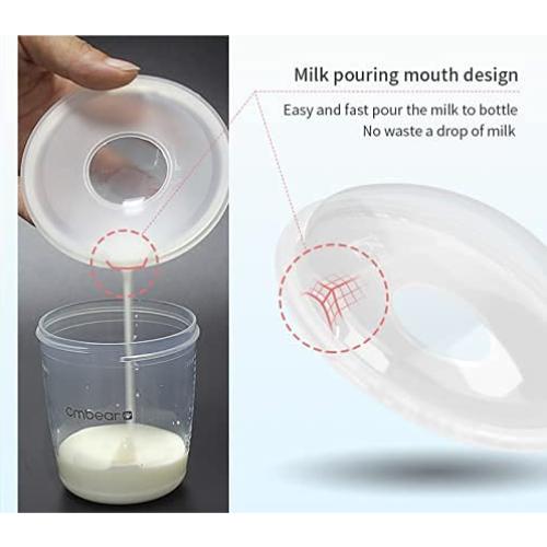 Copa de Lactancia Protectora de Silicona Suave - 2 Unidades