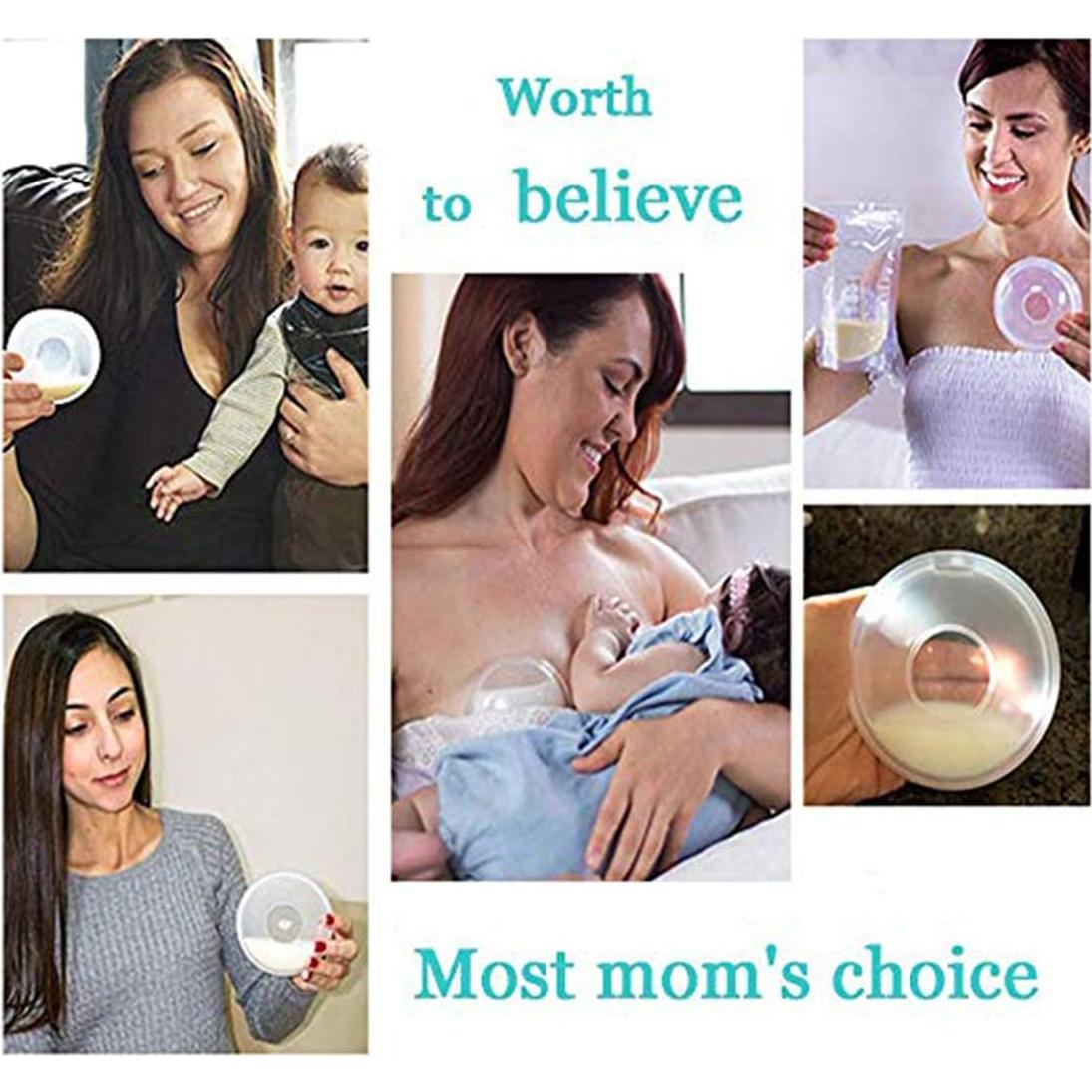 Conchas para Pechos DBS, Reutilizables y Libres de BPA, 2 Piezas