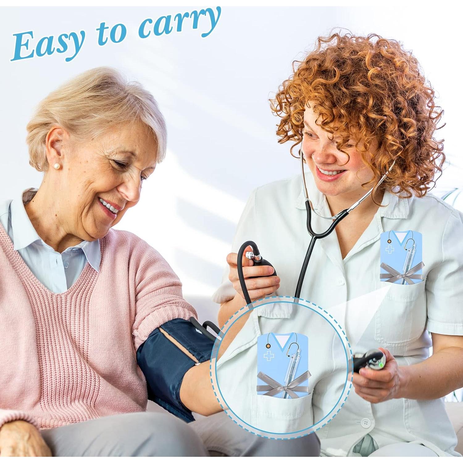 Set de Bloc de Notas para Enfermeras Fuutreo - 12 Piezas con Bolígrafos