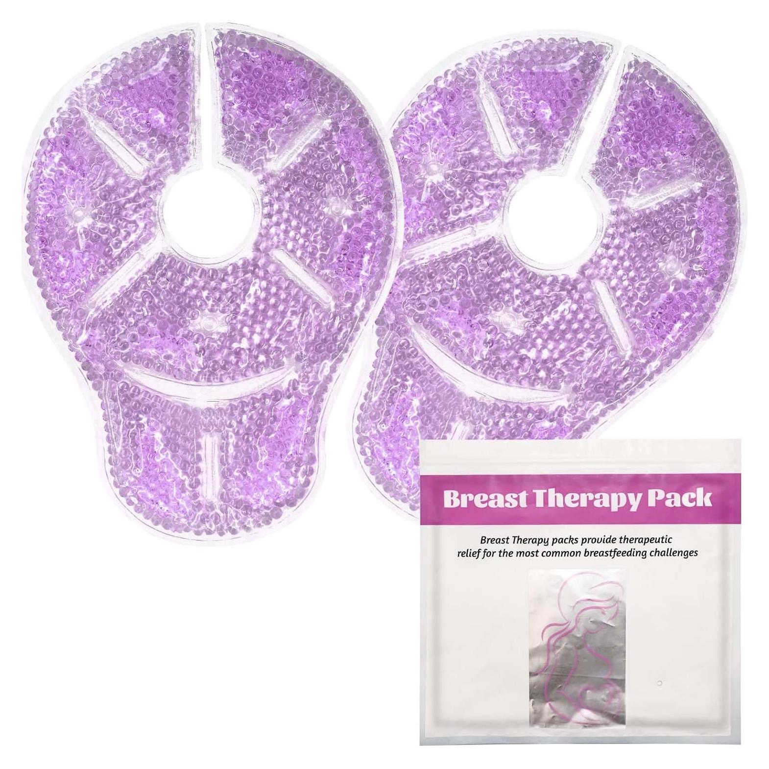 Compresas de Gel Caliente Frío Deyuoau para Lactancia 2 Pzs