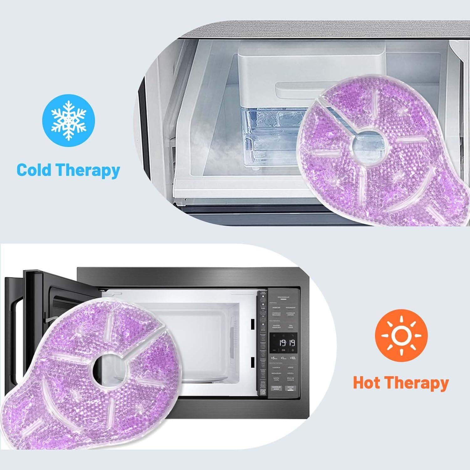 Compresas de Gel Caliente Frío Deyuoau para Lactancia 2 Pzs