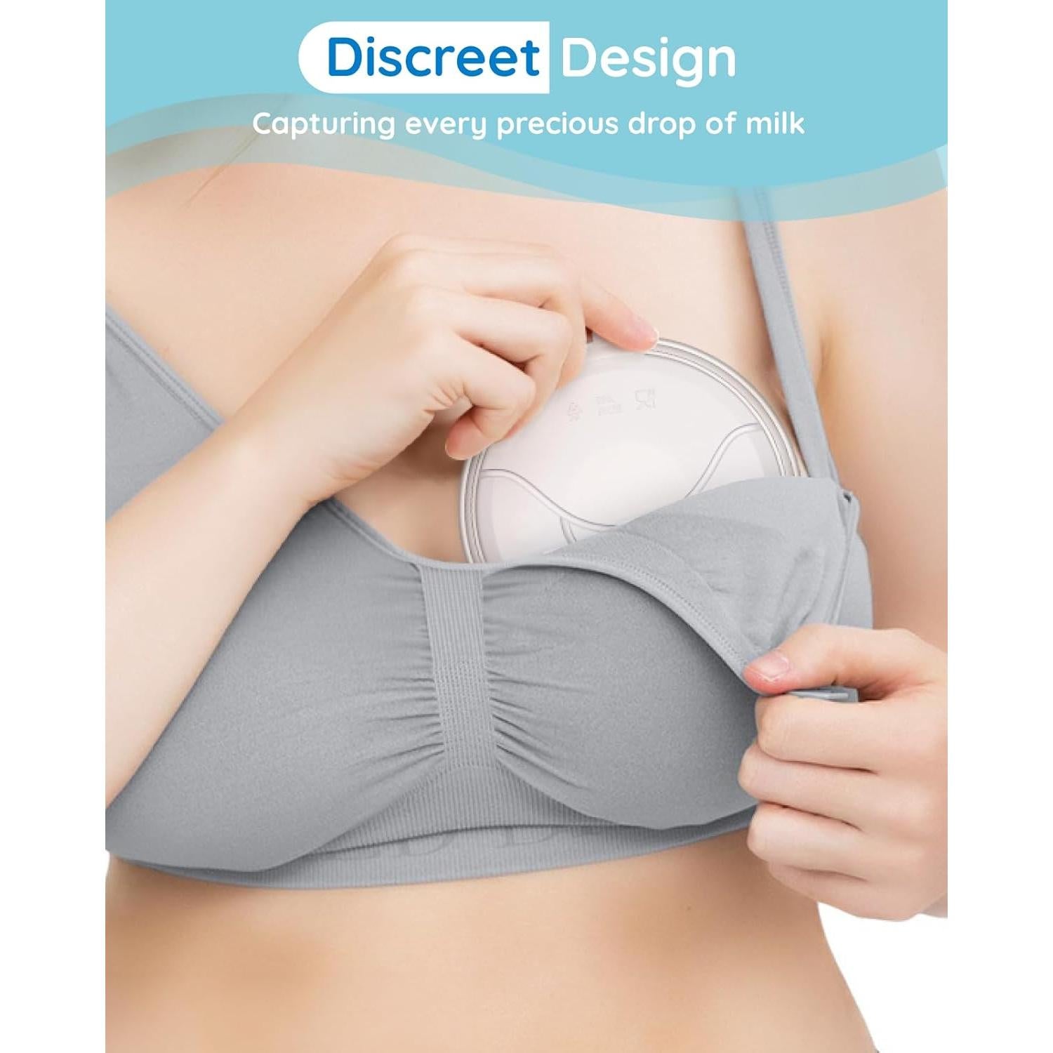 Colector de Leche Materna Lilian&Gema - 2 Piezas Silicona Blanca