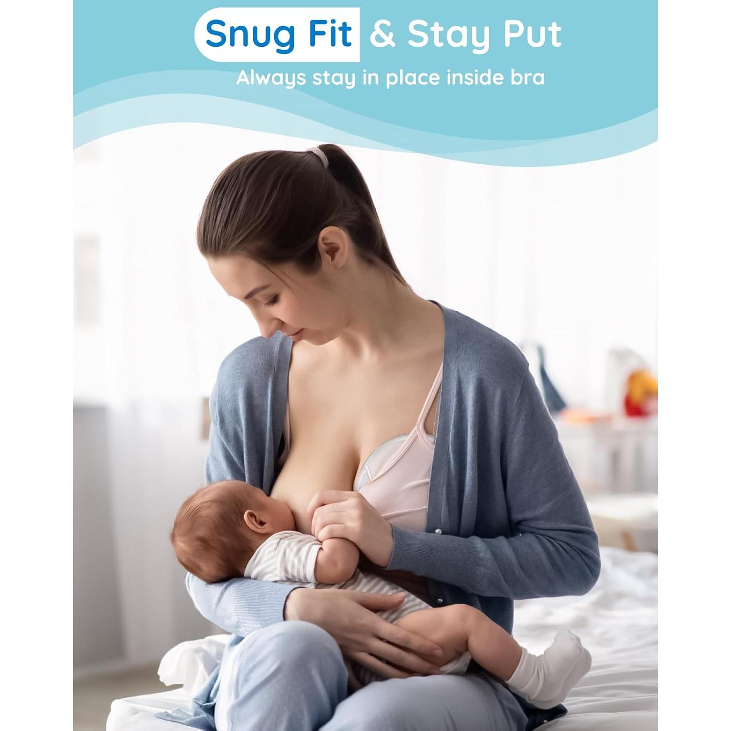 Colector de Leche Materna Lilian&Gema - 2 Piezas Silicona Blanca