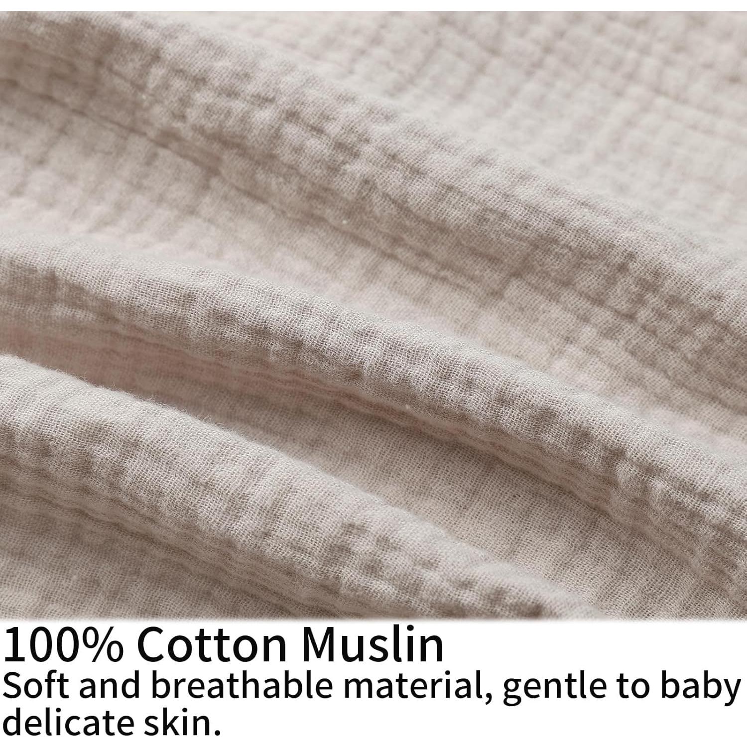 Funda de Almohada de Lactancia Onacosht 100% Algodón Estándar Niebla