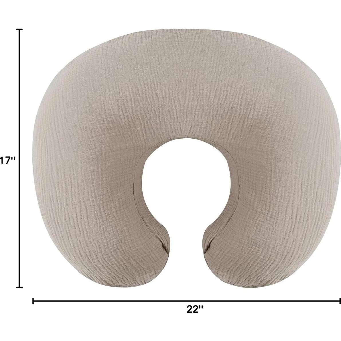 Funda de Almohada de Lactancia Onacosht 100% Algodón Estándar Niebla