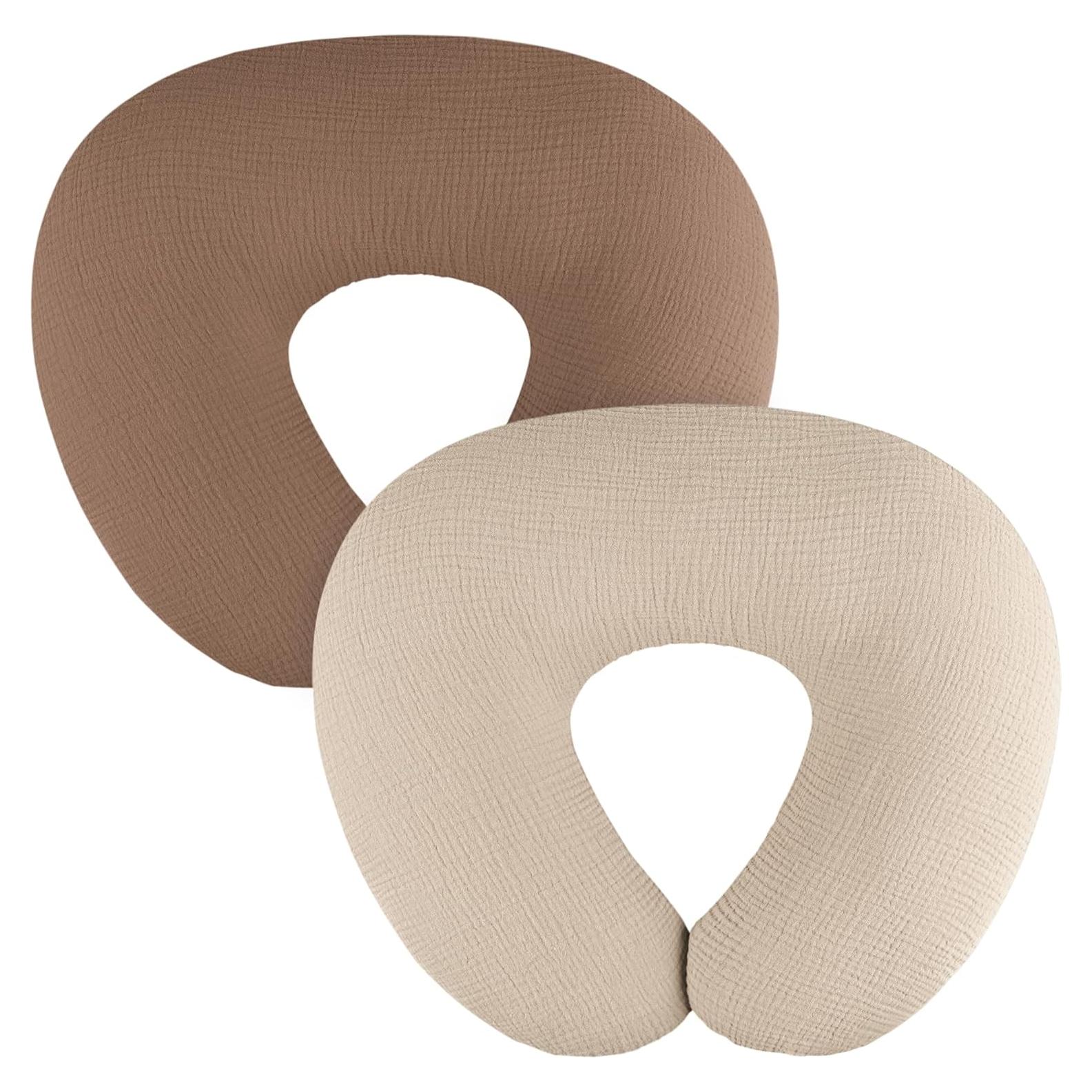 Funda de Almohada de Lactancia MairMore 100% Algodón 2 Piezas