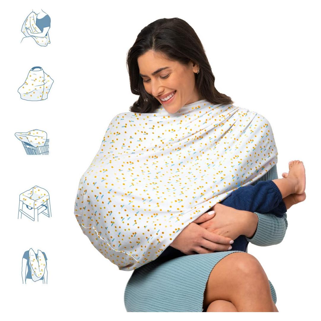 Cubierta de Lactancia Munchkin Milkmakers 5-en-1 Cielos Tranquilos