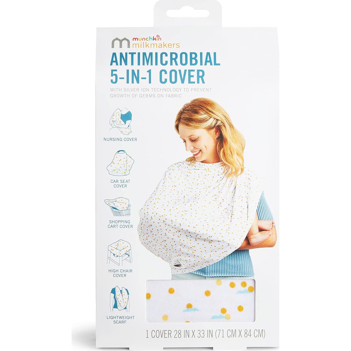 Cubierta de Lactancia Munchkin Milkmakers 5-en-1 Cielos Tranquilos