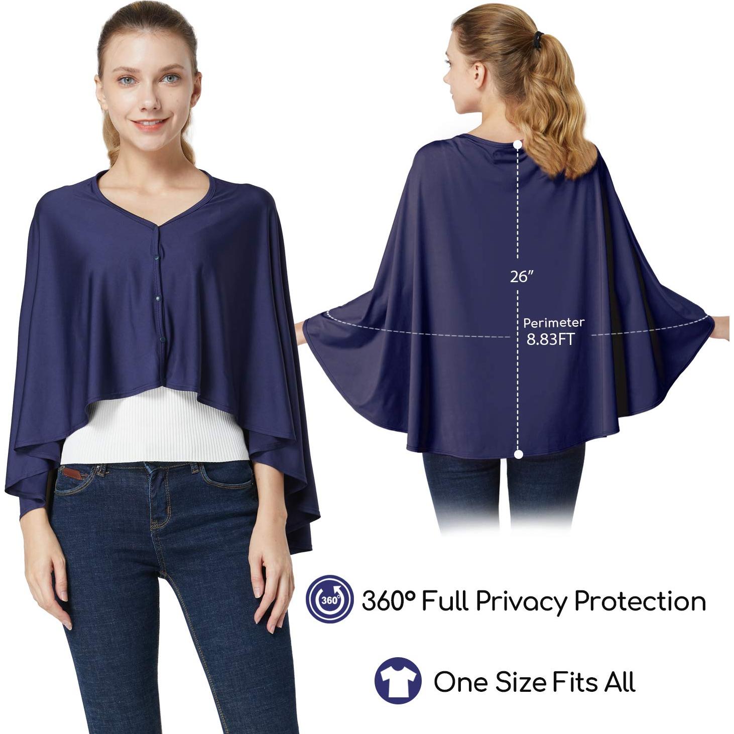 Cubierta de Lactancia Multiusos Kefee Kol Azul 360°