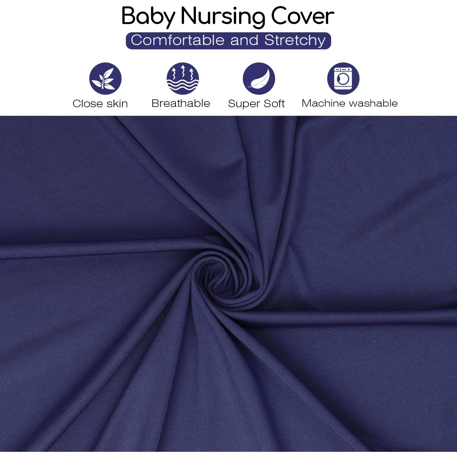 Cubierta de Lactancia Multiusos Kefee Kol Azul 360°