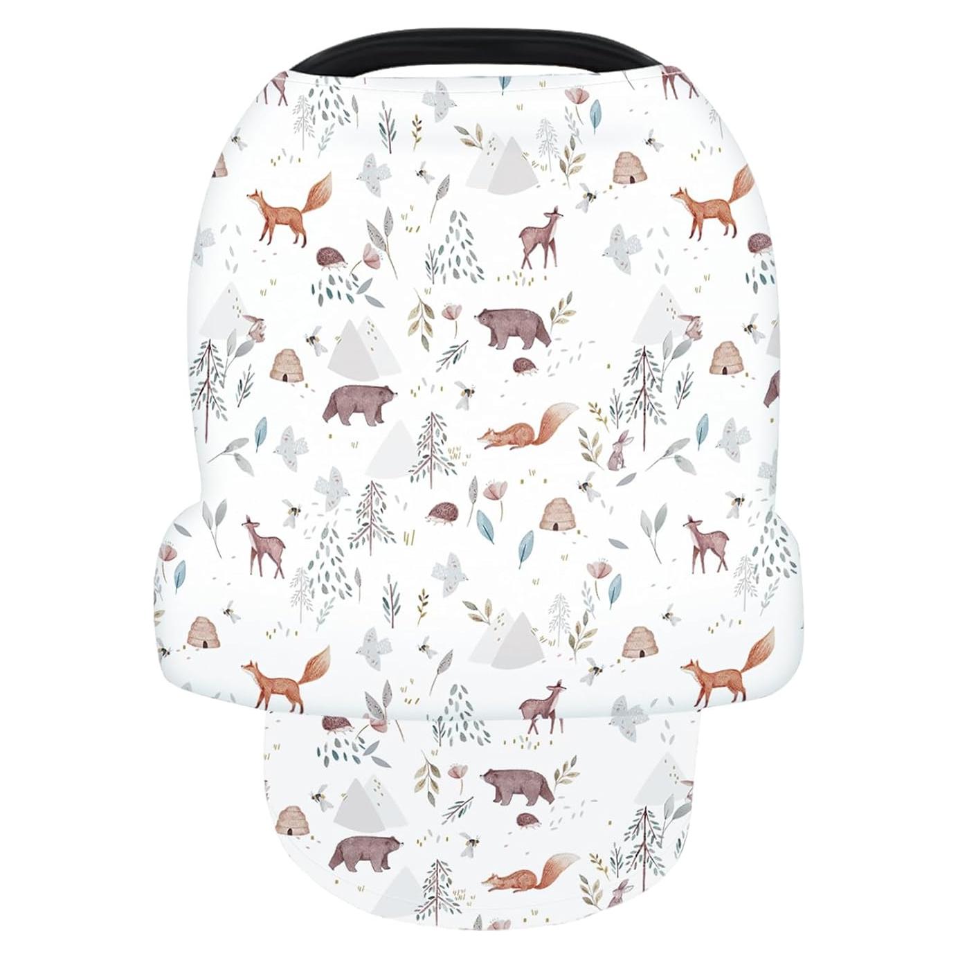 Cubierta de Lactancia Unisex para Bebé Animal 2 - Poliester