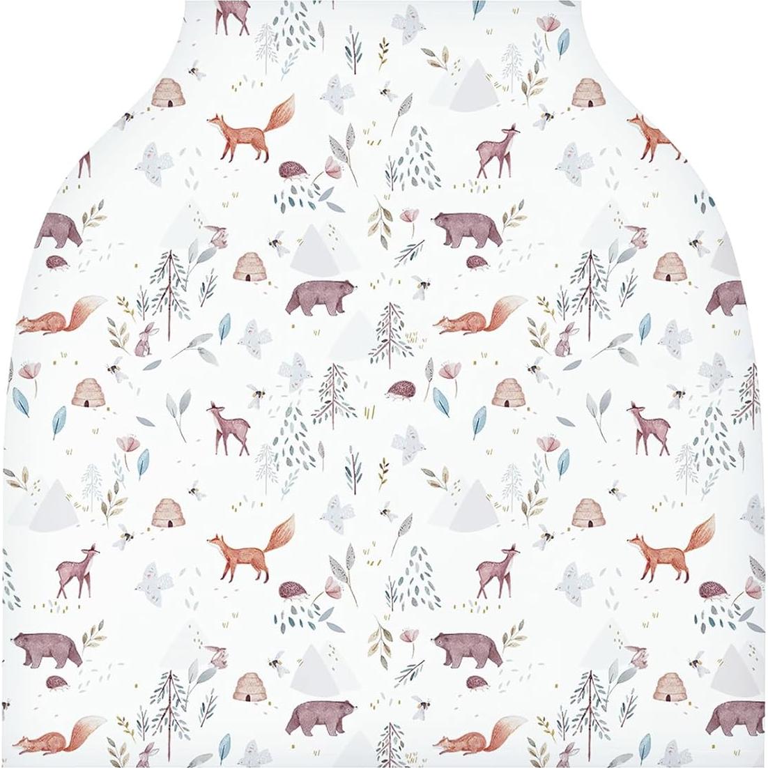 Cubierta de Lactancia Unisex para Bebé Animal 2 - Poliester