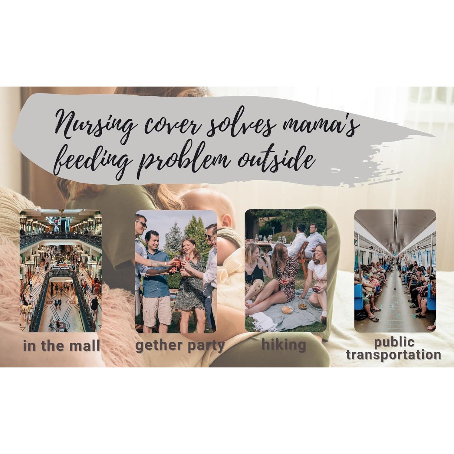 Cubierta de Lactancia Unisex para Bebé Animal 2 - Poliester