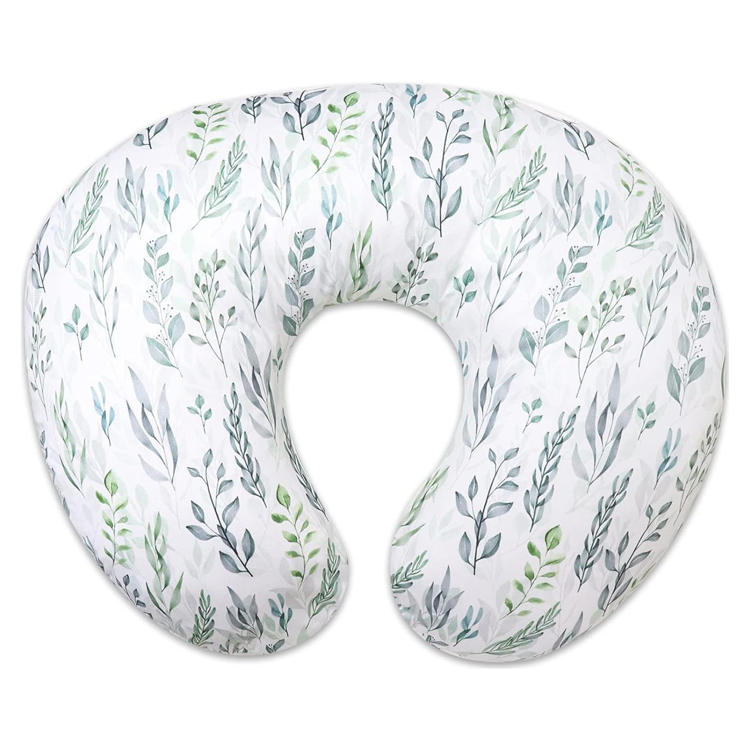 Funda de Almohada de Lactancia DILIMI Hoja Verde Suave