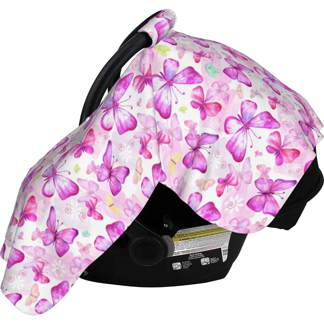 Cubierta Multiuso para Asiento de Auto Mariposa - Lactancia