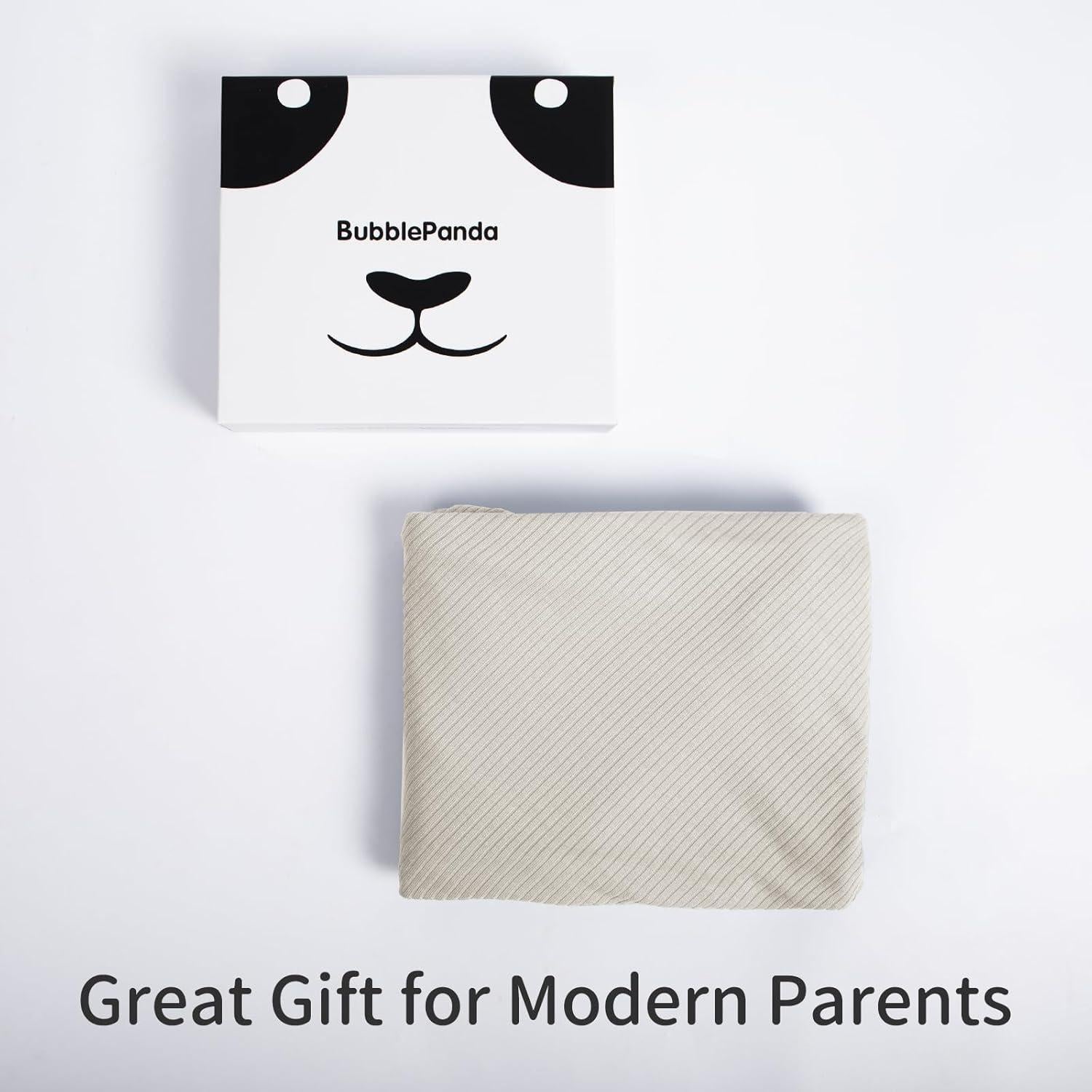 Cubierta de Lactancia Bubblepanda Avena 360° Privacidad Suave