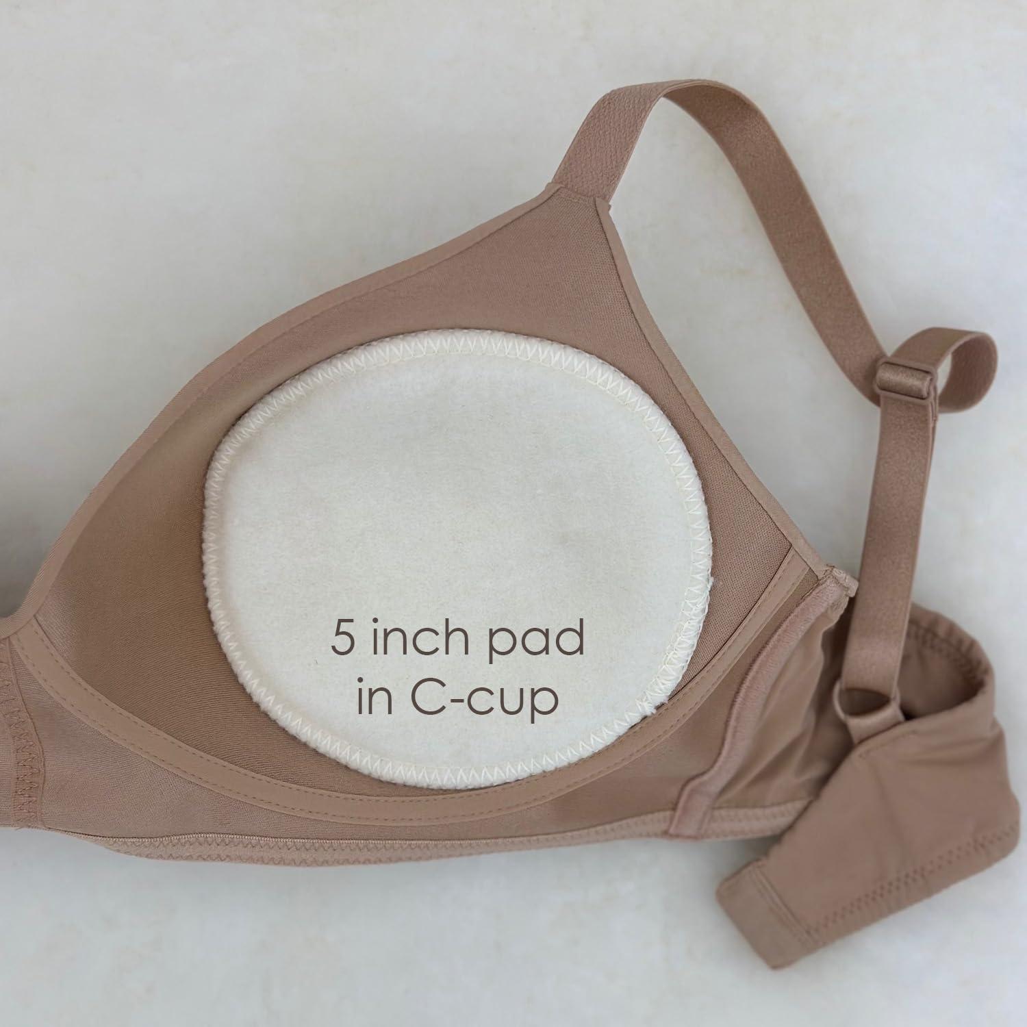 Almohadillas de Lactancia LANACare de Lana Merino - 5 Pulgadas