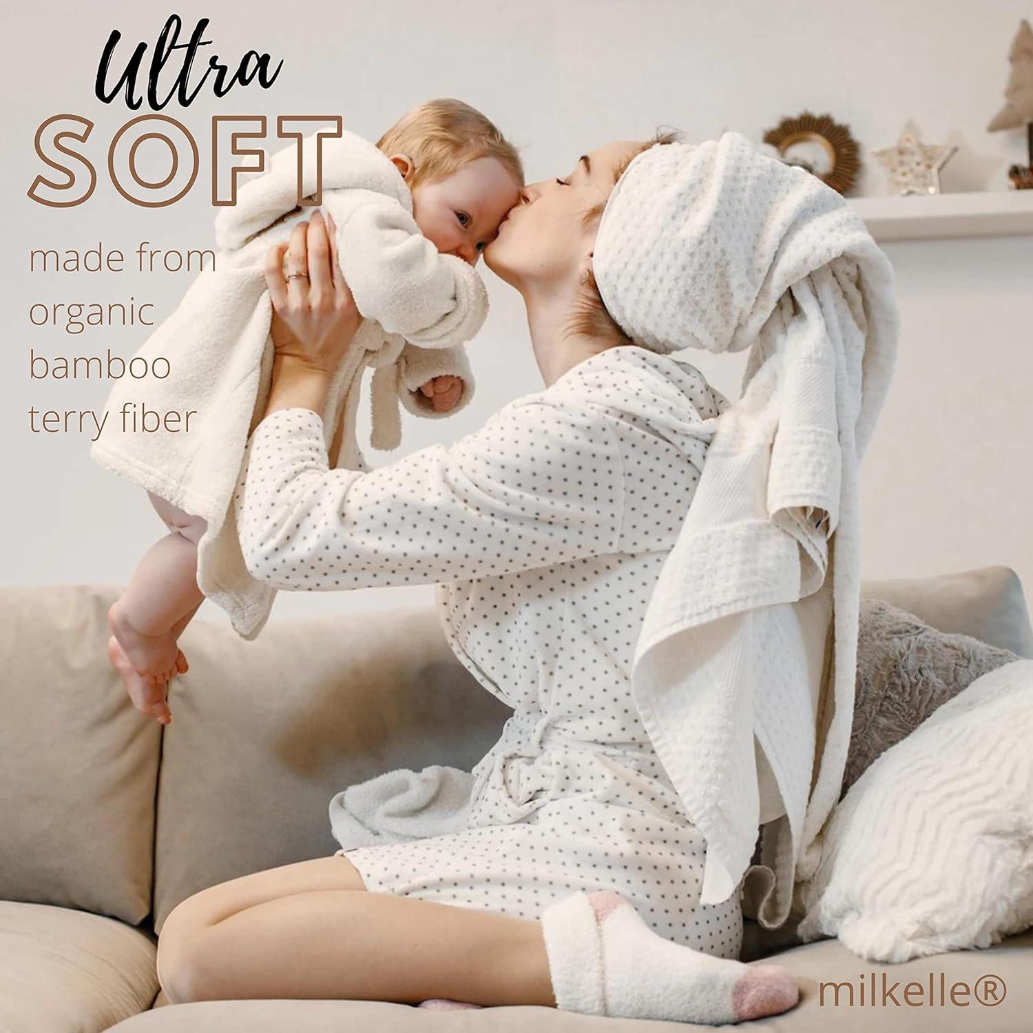 Almohadillas de Lactancia Reutilizables Milkelle 8 Piezas