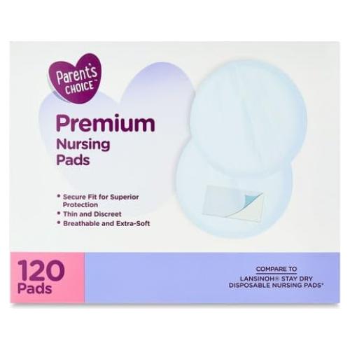 Compresas de Lactancia Premium Parents Choice 120 Unidades